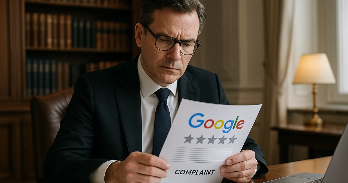Kanzlei prüft Google-Bewertung auf Schmähkritik und Mandatsbezug