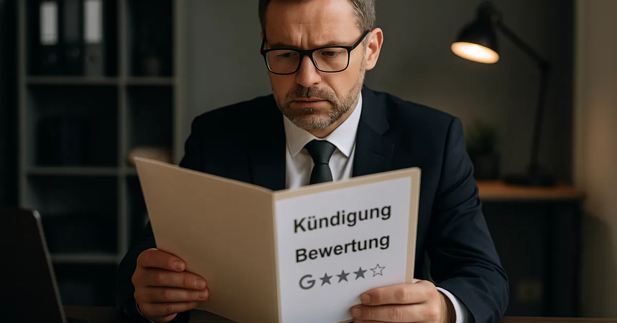 Google-Bewertung nach Kündigung wird rechtlich eingeordnet